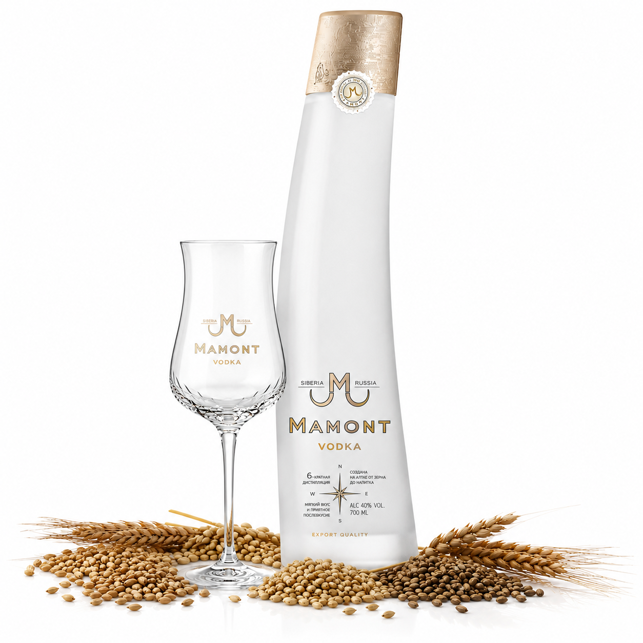 VODKA MAMONT 40% 70CL
